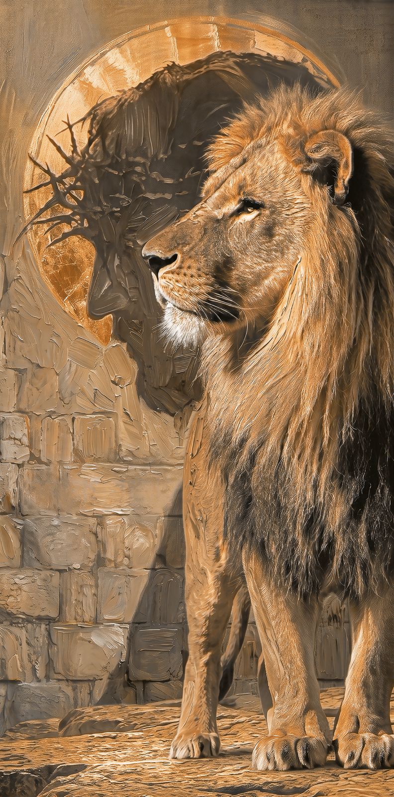 Leão de Judá 56x117