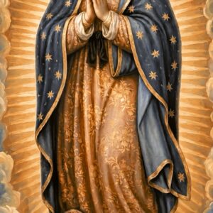 Virgem de Guadalupe 56x117
