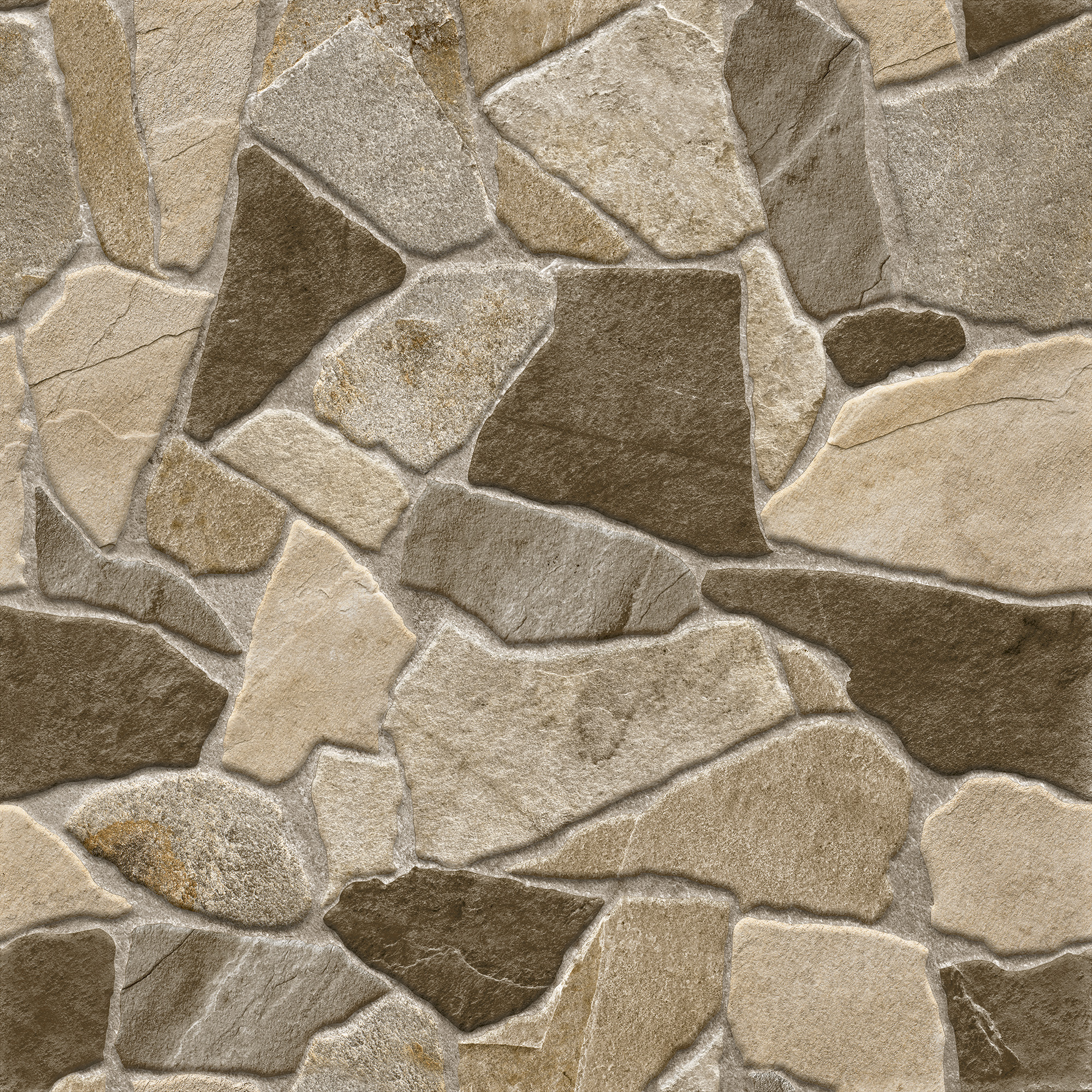 Mykonos Brown 53x53